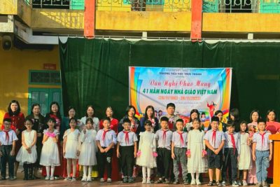 TRƯỜNG TIỂU HỌC TRỰC  THUẬN TỔ CHỨC CÁC HOẠT ĐỘNG KỈ NIỆM 41 NĂM NGÀY NHÀ GIÁO VIỆT NAM