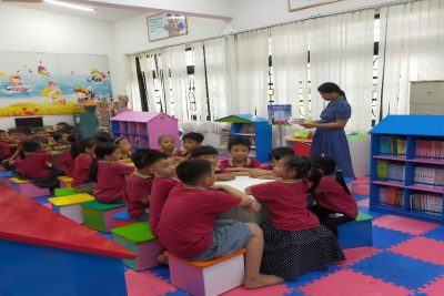 Tiết đọc thư viện – Nơi khơi dậy niềm đam mê đọc sách cho học sinh  Trường Tiểu học Trực Thuận